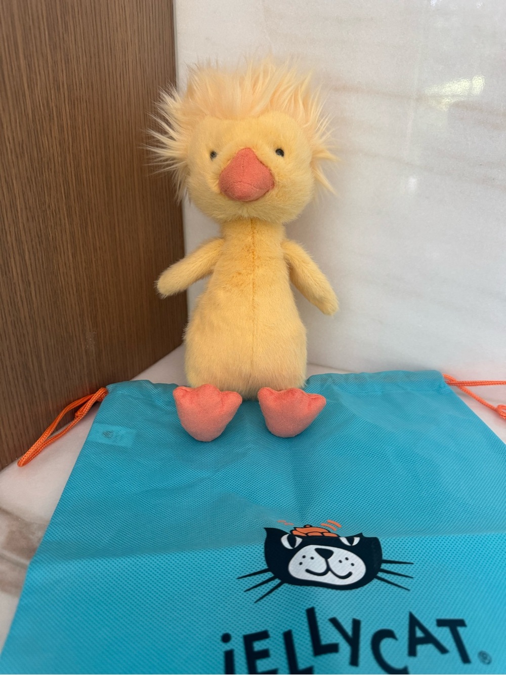 NEW with Tags, Bag & Care Card Authentic Jellycat Dorit Duckling Duck Sold Out!